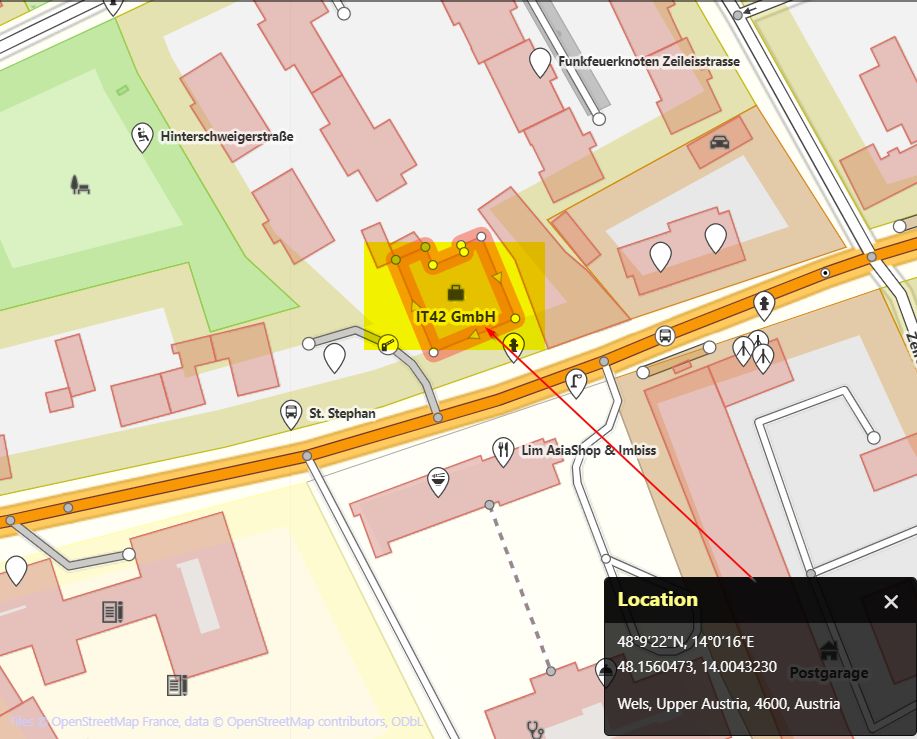 Lageplan IT42, Salzburger Straße 124, 4600 Wels